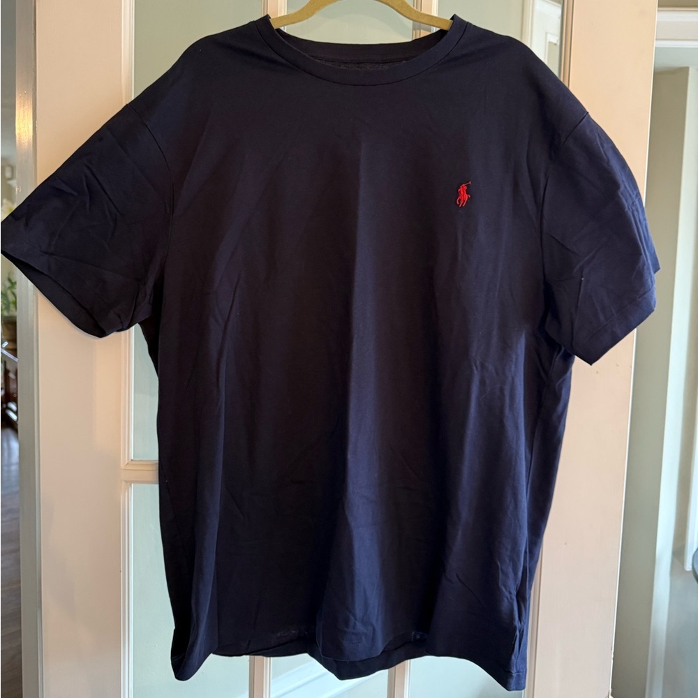 Polo by Ralph Lauren Navy New with Tags Short Sleeve Crew T-Shirt Size 1XB Mens